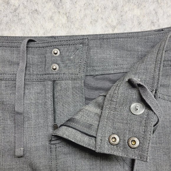 Athleta Sirrus Tennis Skirt Wome 8 Wool Blend Drawstring Casual Charcoal Heather - Picture 4 of 12